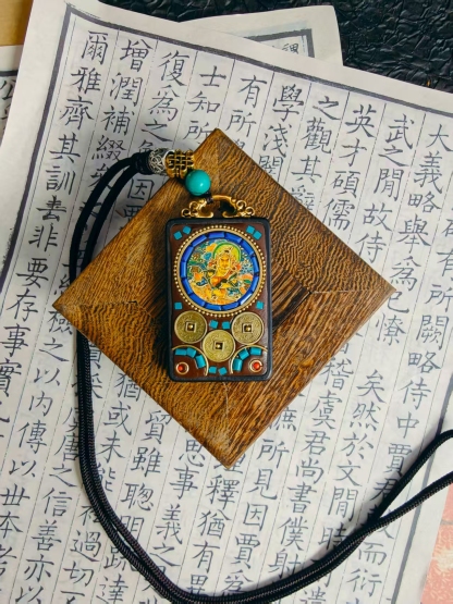 タンカ五財神－黄蔵王ネックレス
