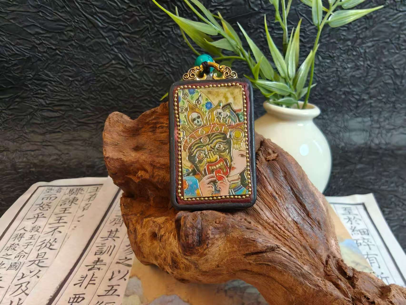 タンカ五財神－ザキラムネックレス