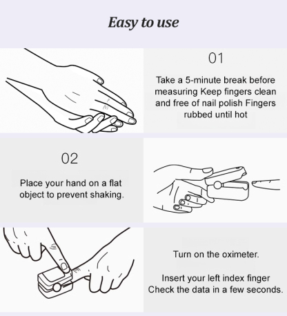 Germany finger clip pulse oximeter