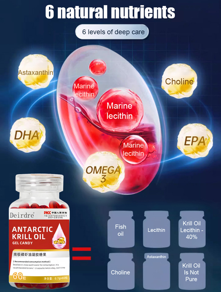 [Upgraded high-efficiency version] Antarctic krill oil