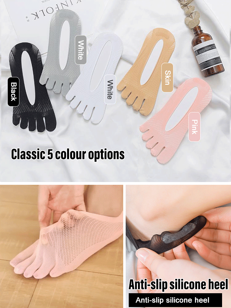 [Buy 1 Free 2] Unisex invisible corrective five-toe socks