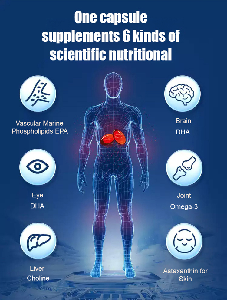 [Upgraded high-efficiency version] Antarctic krill oil