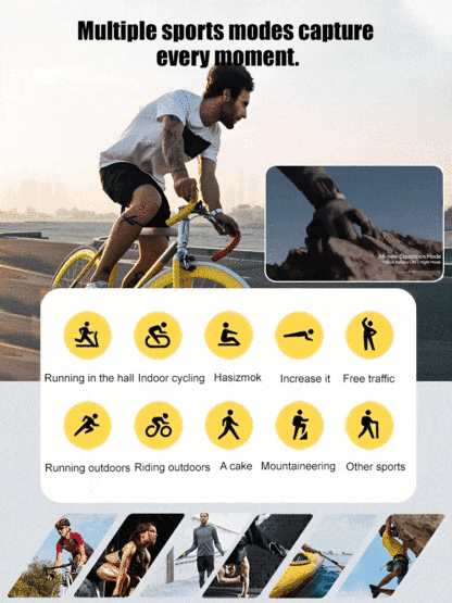 Space Exploration Round Screen Smart Watch