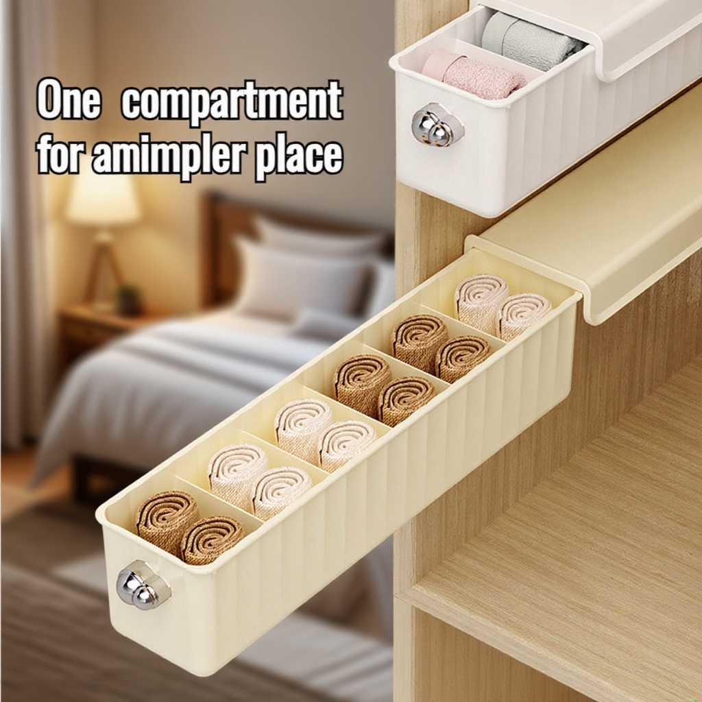 Wall-mounted Home Underwear Storage Box