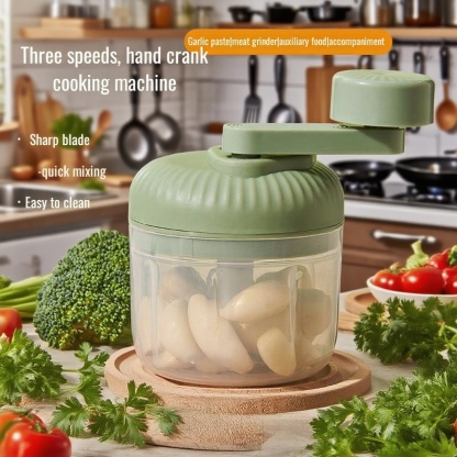 Multifunctional Manual Food Processor for Home Use
