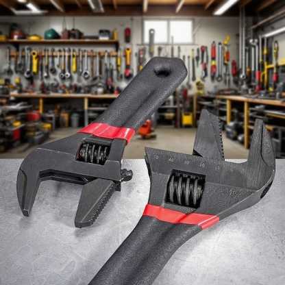 Multi-purpose Large Opening Short Handle Wrench for Pipeline Work