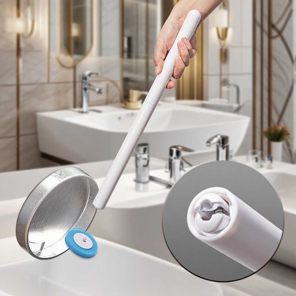  Unlimited Angle-Free Disposable Toilet Brush