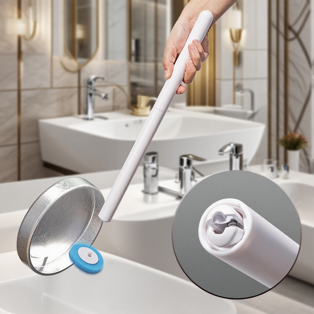  Unlimited Angle-Free Disposable Toilet Brush