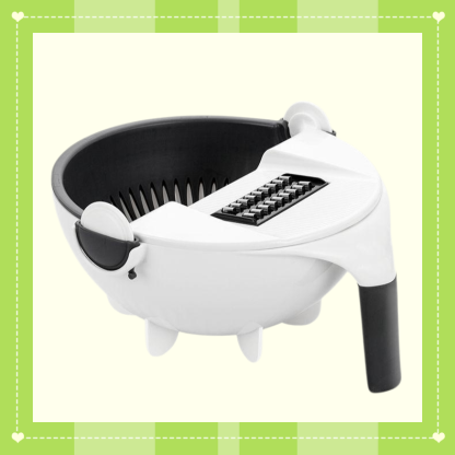 Multi-functional Vegetable Cutter and Drain Basket for Home Use