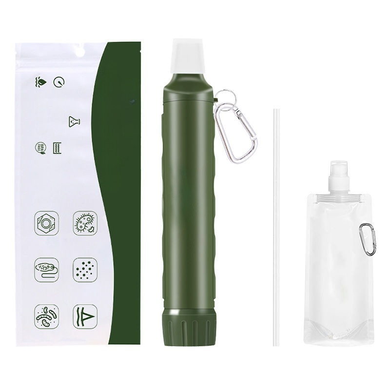 🏕️ น้ำหนักเบา พกพาสะดวก กรองน้ำกลางแจ้งให้บริสุทธิ์ได้ทันที