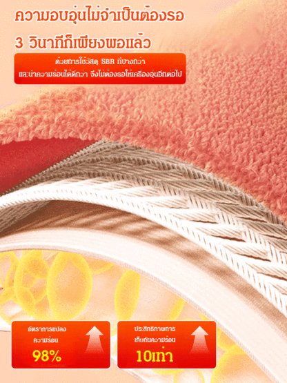 🐰 กระเป๋าน้ำร้อนทรงยาว นุ่มเหมือนก้อนเมฆ ทำจากขนกระต่ายเทียม สามารถพันรอบตัวเพื่อให้ความอบอุ่นได้ 🛌