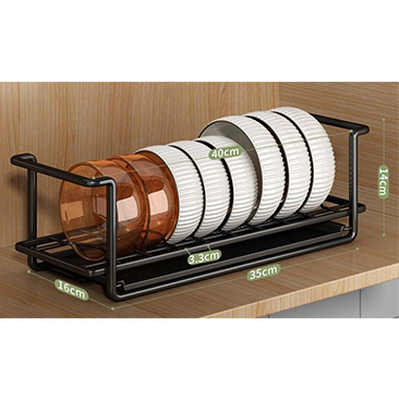 ชั้นวางจานชามแบบดึงออกได้