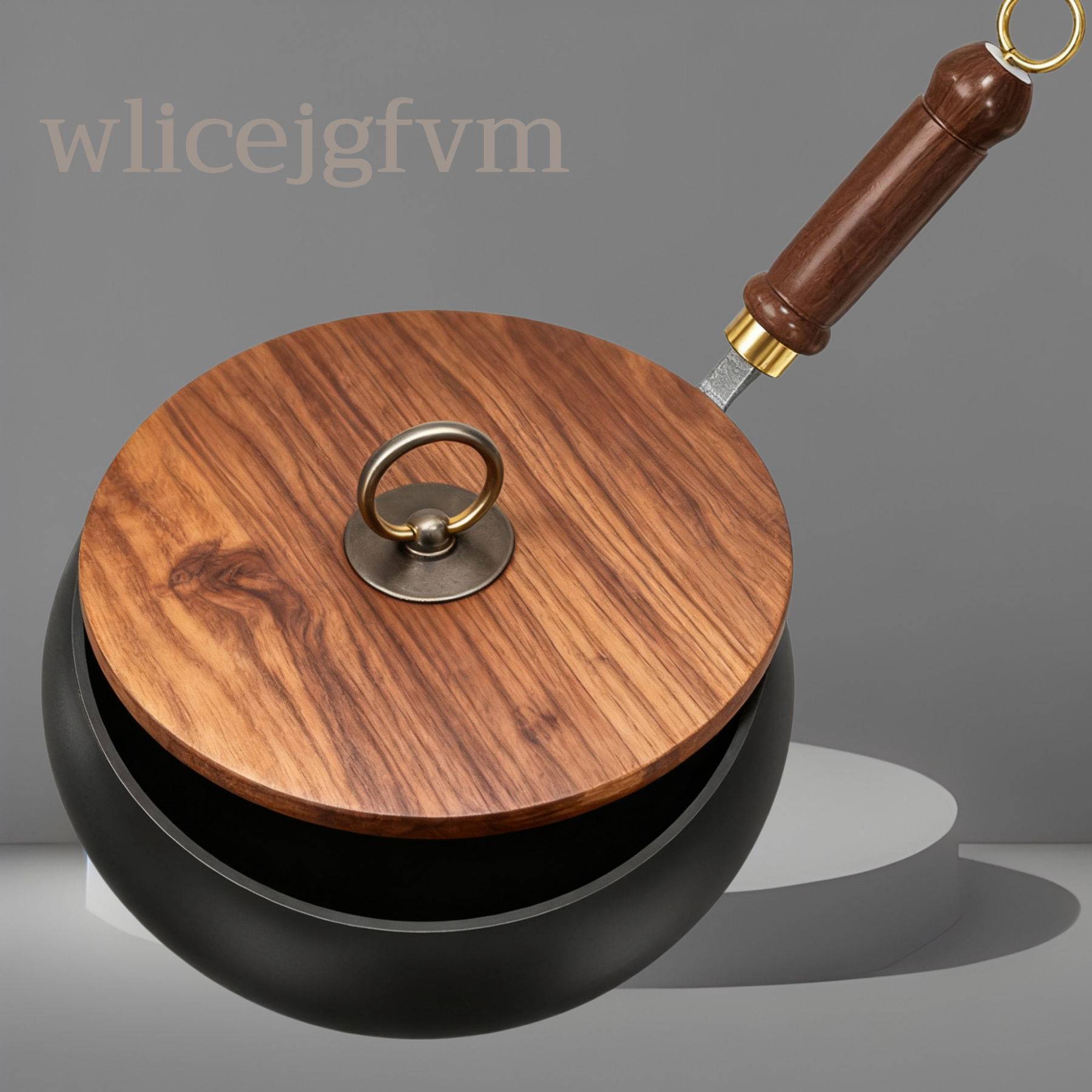 【🔥หนา 3.5 มม ไม่เคลือบ】 หม้อเหล็กหล่อทำมือ