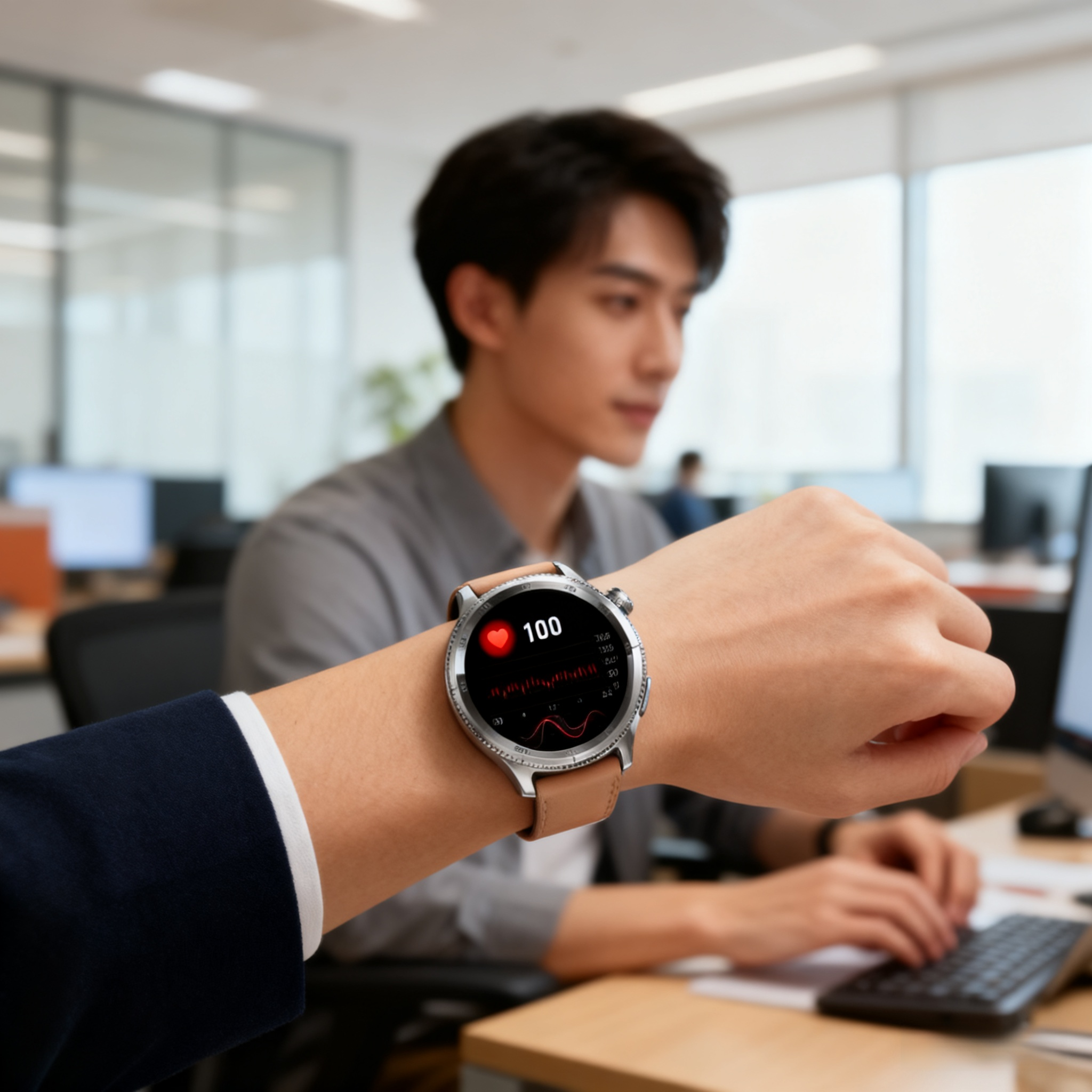 【ข้อเสนอพิเศษ】นาฬิกาตรวจวัดความดันโลหิตและน้ำตาลในเลือดแบบมัลติฟังก์ชัน