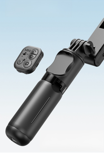 【ขาตั้งกันสั่น 3 แกน พร้อม AI ติดตาม】 ติดตามคุณโดยอัตโนมัติ ครอบคลุม 360° ภาพนิ่งทุกมุม