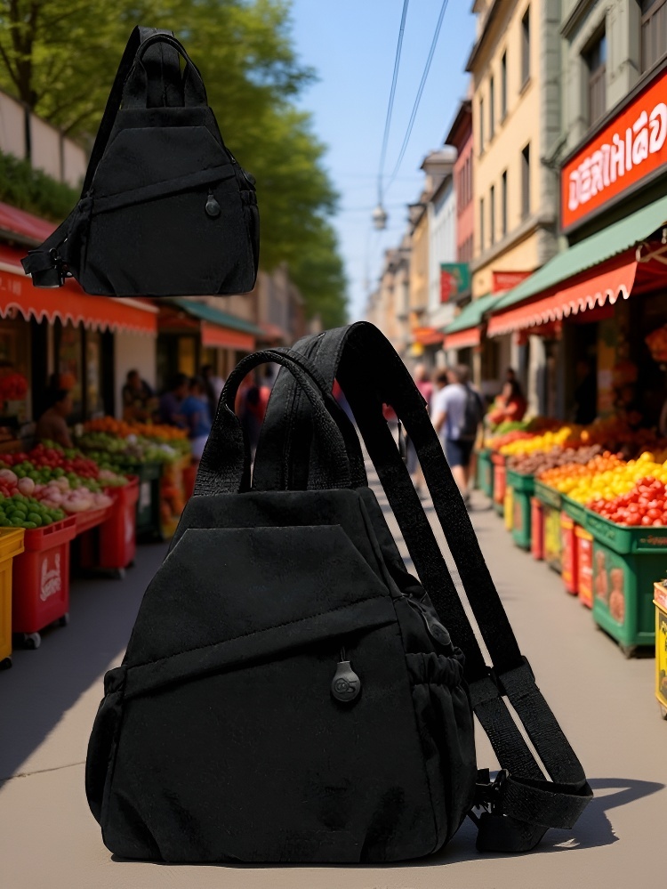 กระเป๋าคาดอกความจุใหญ่สไตล์เกาหลี