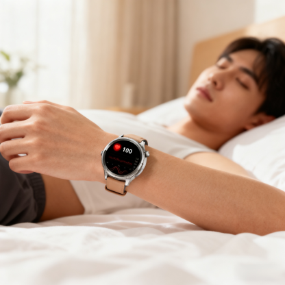 【ข้อเสนอพิเศษ】นาฬิกาตรวจวัดความดันโลหิตและน้ำตาลในเลือดแบบมัลติฟังก์ชัน