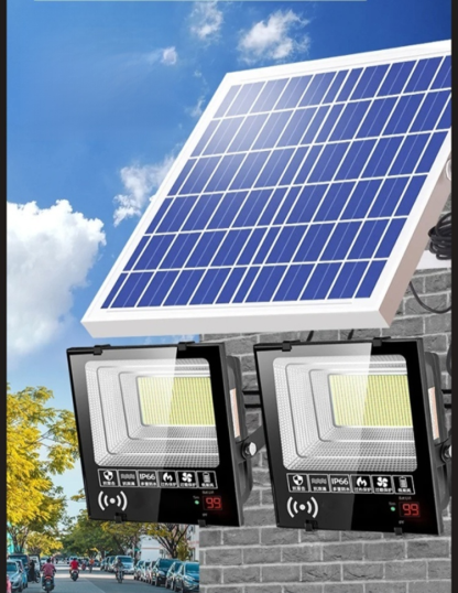  【0 ค่าไฟฟ้า】ไฟสวนโซลาร์เซลล์กลางแจ้ง