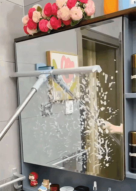 【ปาดเดียวจบ】ไม้กวาดรีดน้ำวิเศษมัลติฟังก์ชั่นใหม่