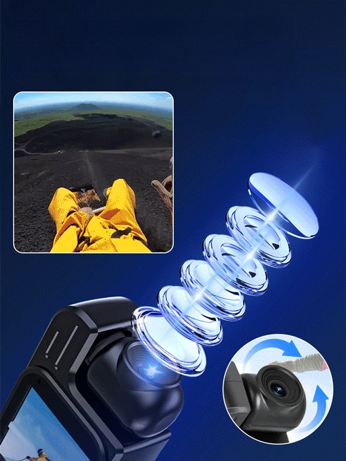 กล้องจิ๋วติดจอ พกพาง่าย บันทึกทุกรายละเอียด