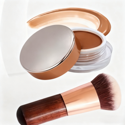 【ซื้อ 1 ชิ้น รับฟรีแปรงรองพื้น】คอนซีลเลอร์ปกปิดได้ดีขายดี ช่างแต่งหน้ามืออาชีพก็ใช้ครับ