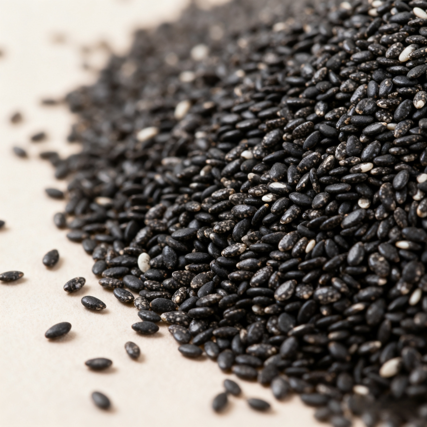 【ดื่มแก้วเดียว อิ่มนาน 5 ชั่วโมง】เมล็ดเจียดำออร์แกนิก