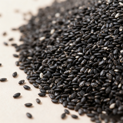 【ดื่มแก้วเดียว อิ่มนาน 5 ชั่วโมง】เมล็ดเจียดำออร์แกนิก