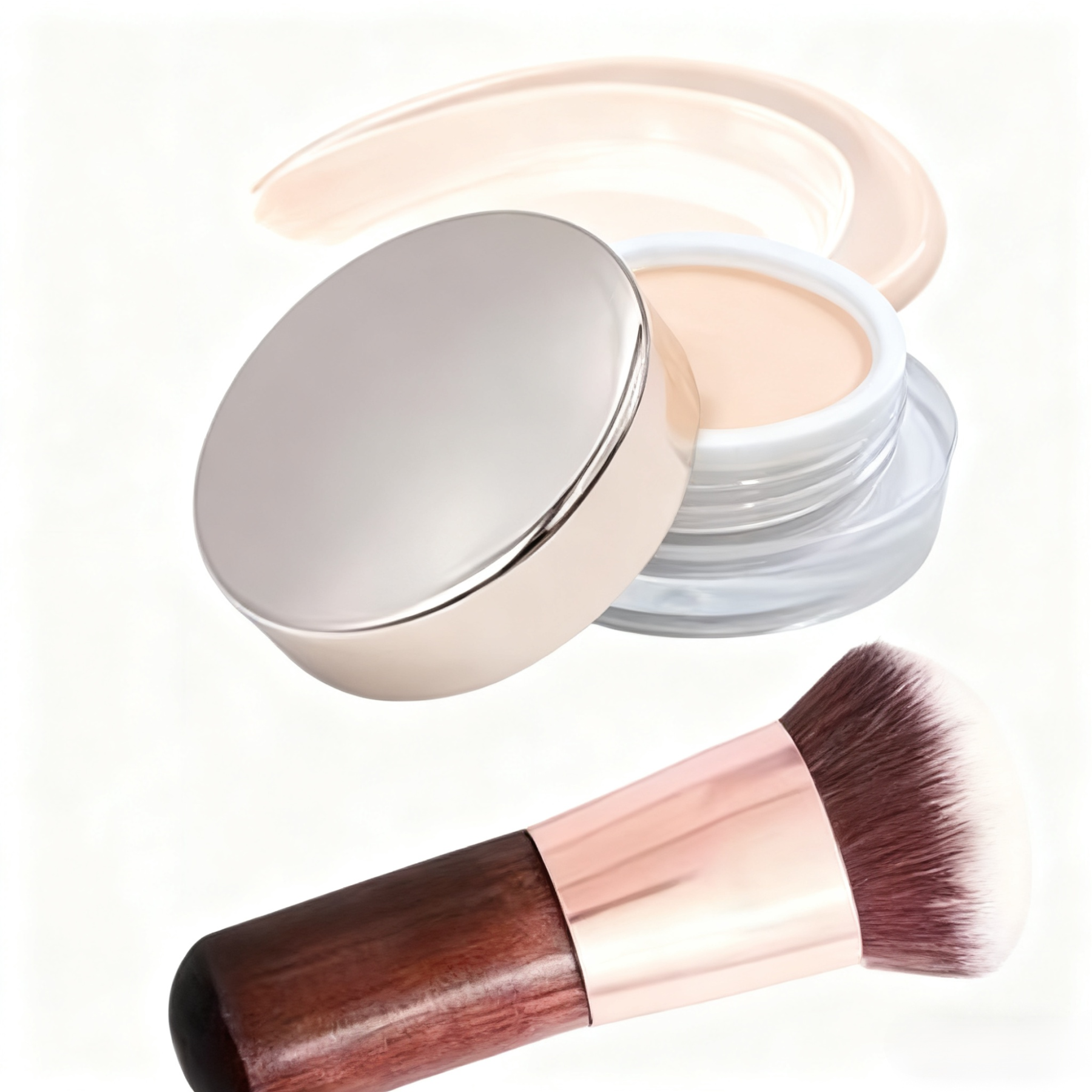 【ซื้อ 1 ชิ้น รับฟรีแปรงรองพื้น】คอนซีลเลอร์ปกปิดได้ดีขายดี ช่างแต่งหน้ามืออาชีพก็ใช้ครับ