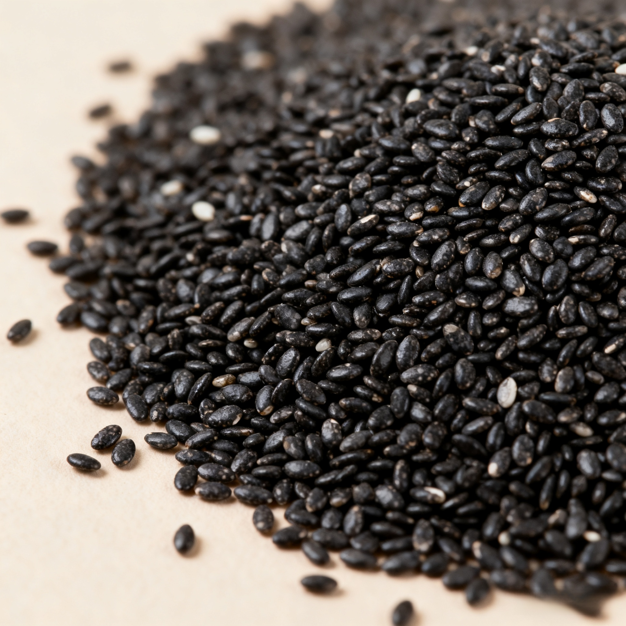 【ดื่มแก้วเดียว อิ่มนาน 5 ชั่วโมง】เมล็ดเจียดำออร์แกนิก