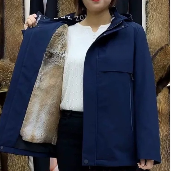 男士皮草派克服