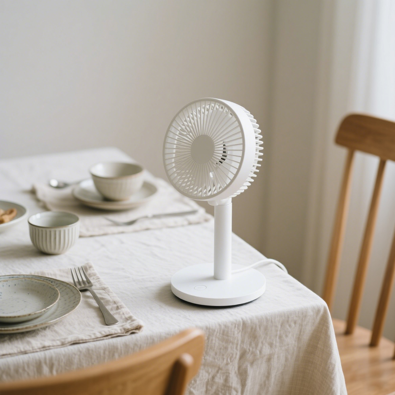 【超長續航】桌上型便捷小風扇