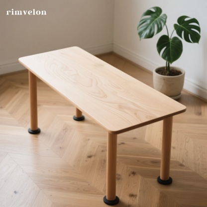 Simple rental desk for small apartment