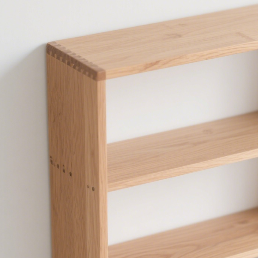 【無印風】實木多層收納書架