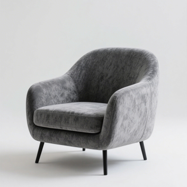 【慵懒北欧风】科技布单人沙发