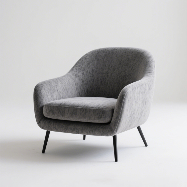 【慵懒北欧风】科技布单人沙发