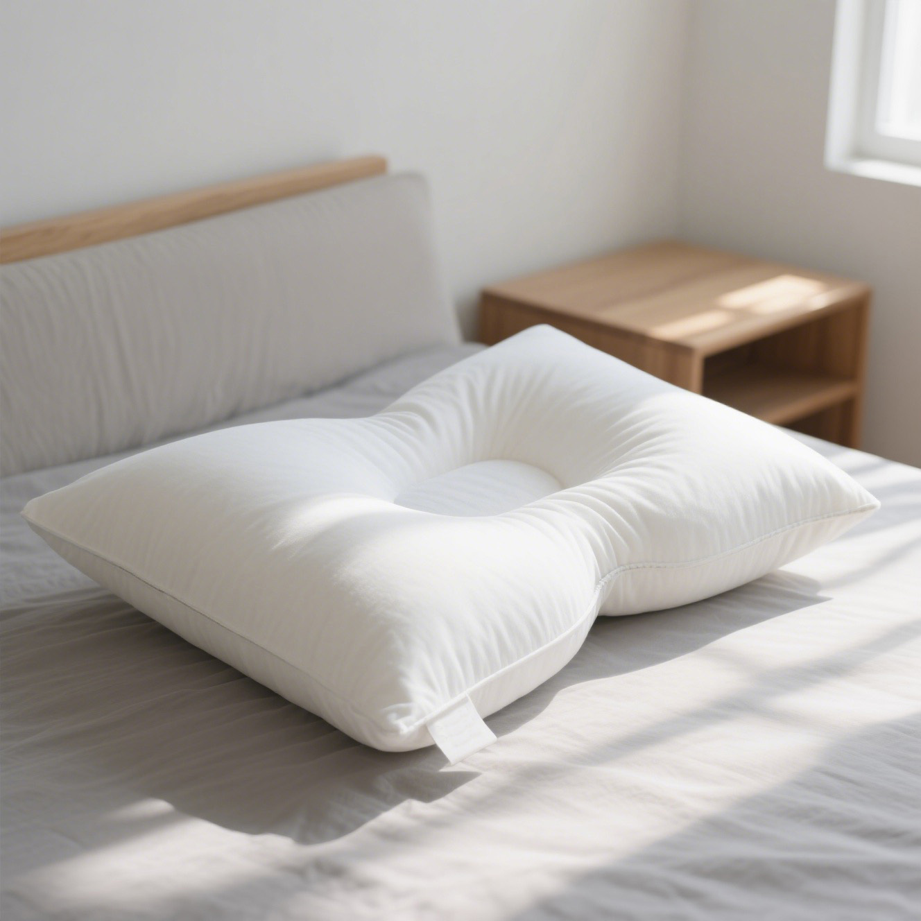 หมอนหนุนคอที่ให้ความรู้สึกเหมือนนอนอยู่บนก้อนเมฆ ช่วยให้นอนหลับสนิท