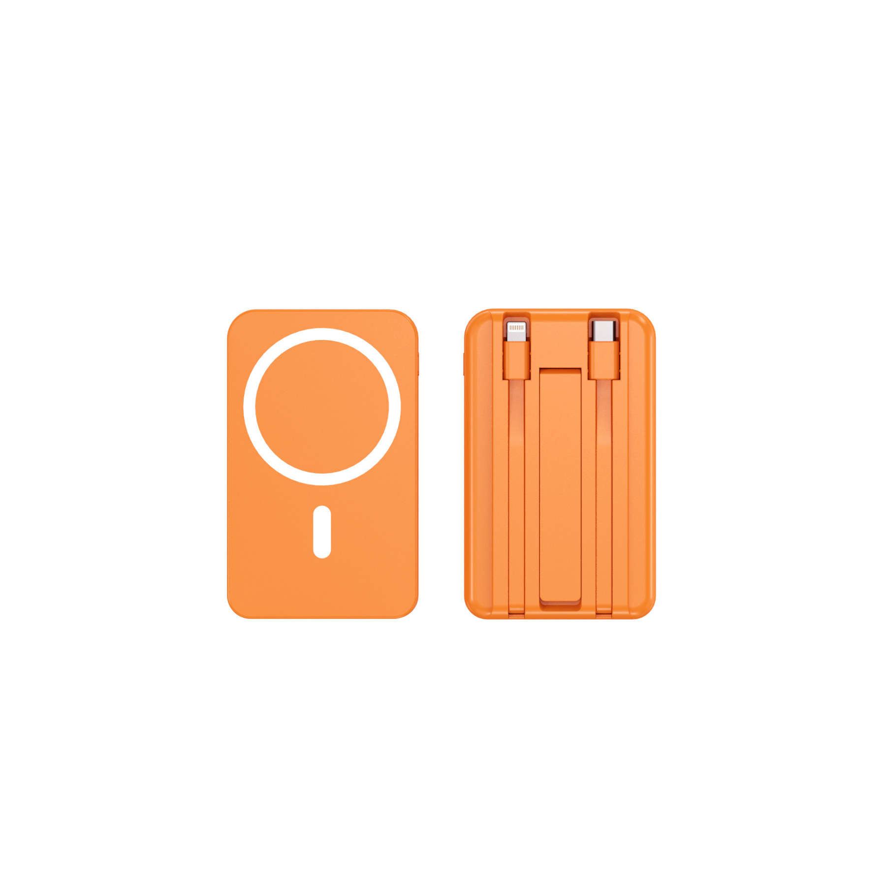 พาวเวอร์แบงค์ชาร์จไร้สายแม่เหล็ก 10000mAh มีขาตั้ง พกขึ้นเครื่องได้ ไม่โดนยึด แท้มาตรฐาน 3C