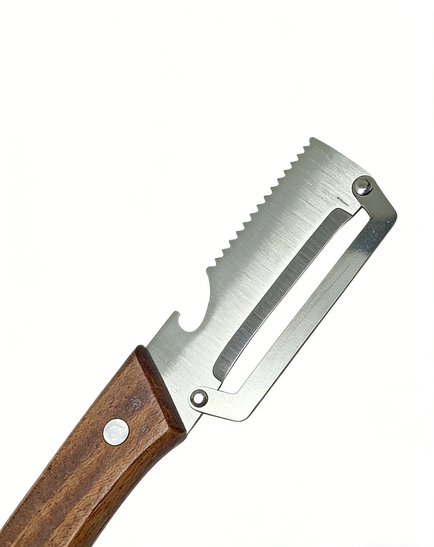 ที่ปอกเปลือกสแตนเลส 304 ไซส์จัมโบ้ หน้ากว้างพิเศษ | มีดปอกมัลติฟังก์ชัน 3-in-1 ปอก/สไลด์/หั่นฝอย | คมกริบ ไม่เป็นสนิม ด้ามจับถนัดมือ