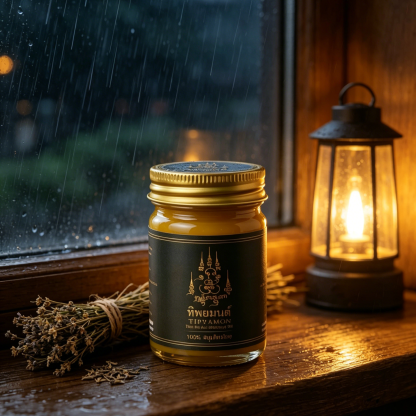 น้ำมันสมุนไพรศักดิ์สิทธิ์ | บาล์มสมุนไพรหายากบรรเทาอาการปวด | สูตรอุ่นซึมลึก | คลายกล้ามเนื้อ คอ บ่า ไหล่ หลัง