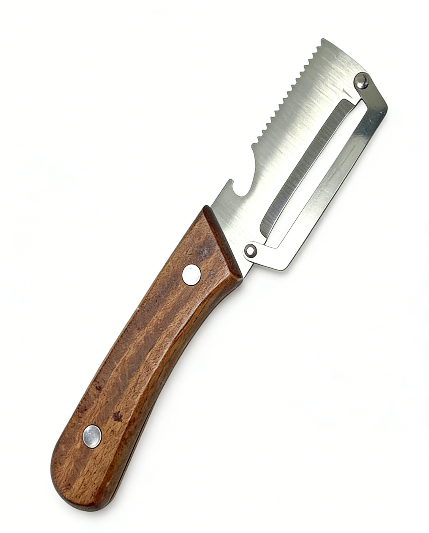 ที่ปอกเปลือกสแตนเลส 304 ไซส์จัมโบ้ หน้ากว้างพิเศษ | มีดปอกมัลติฟังก์ชัน 3-in-1 ปอก/สไลด์/หั่นฝอย | คมกริบ ไม่เป็นสนิม ด้ามจับถนัดมือ