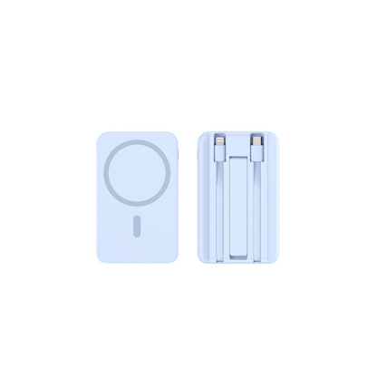 พาวเวอร์แบงค์ชาร์จไร้สายแม่เหล็ก 10000mAh มีขาตั้ง พกขึ้นเครื่องได้ ไม่โดนยึด แท้มาตรฐาน 3C