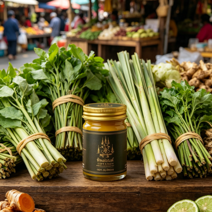 น้ำมันสมุนไพรศักดิ์สิทธิ์ | บาล์มสมุนไพรหายากบรรเทาอาการปวด | สูตรอุ่นซึมลึก | คลายกล้ามเนื้อ คอ บ่า ไหล่ หลัง