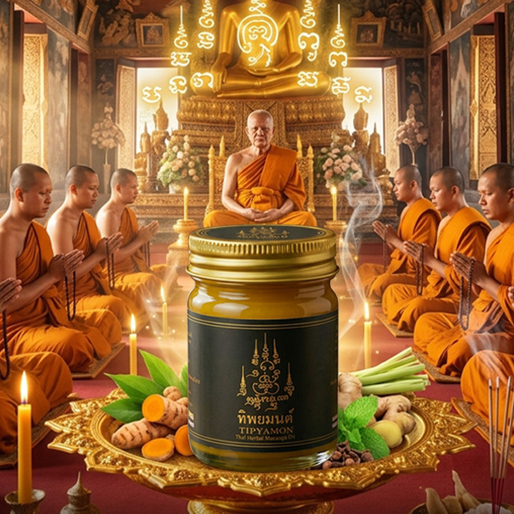 น้ำมันสมุนไพรศักดิ์สิทธิ์ | บาล์มสมุนไพรหายากบรรเทาอาการปวด | สูตรอุ่นซึมลึก | คลายกล้ามเนื้อ คอ บ่า ไหล่ หลัง