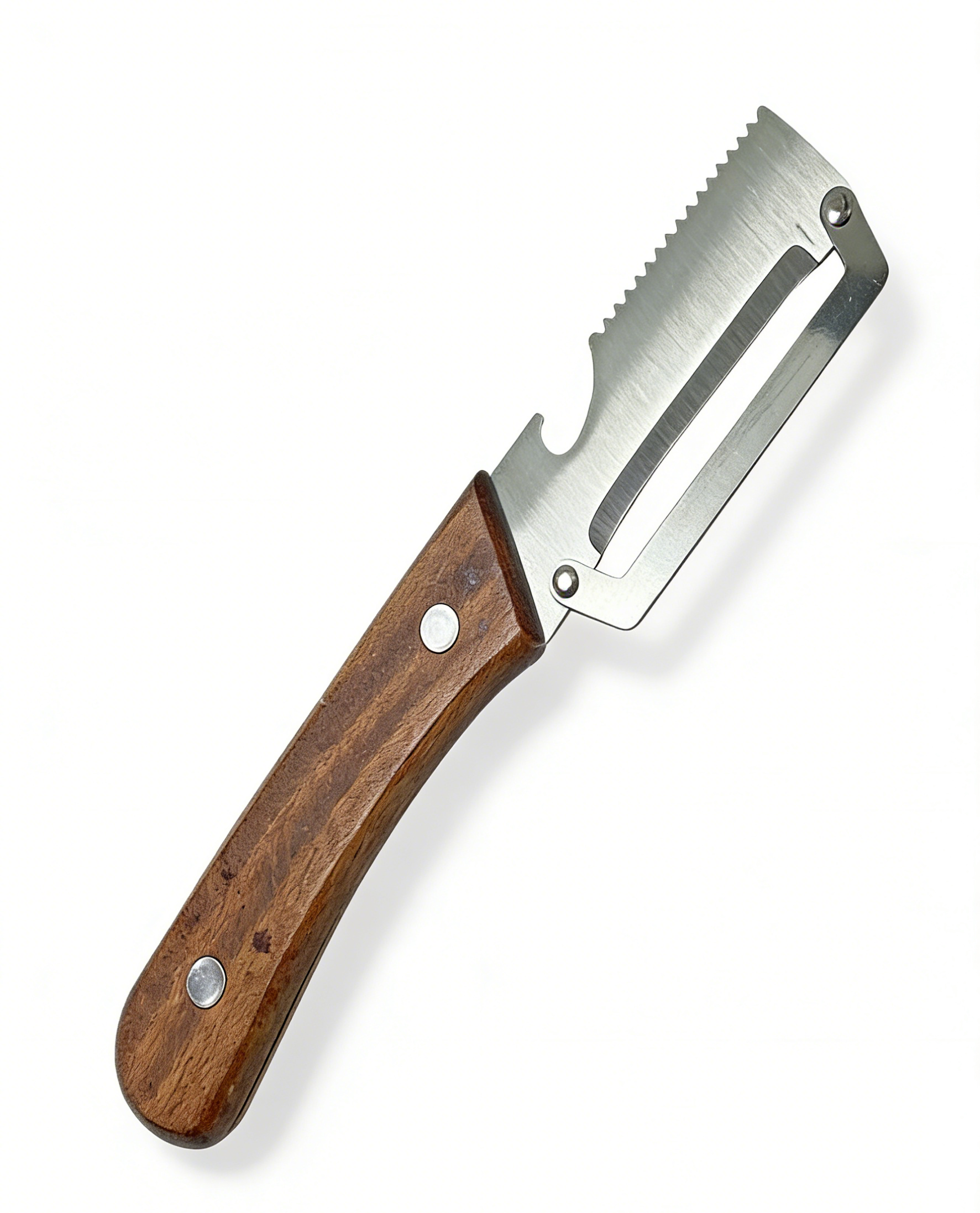 ที่ปอกเปลือกสแตนเลส 304 ไซส์จัมโบ้ หน้ากว้างพิเศษ | มีดปอกมัลติฟังก์ชัน 3-in-1 ปอก/สไลด์/หั่นฝอย | คมกริบ ไม่เป็นสนิม ด้ามจับถนัดมือ