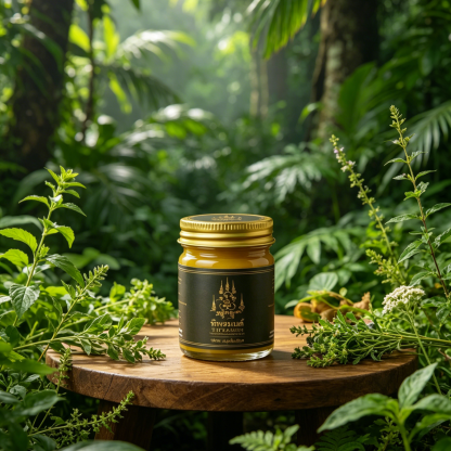 น้ำมันสมุนไพรศักดิ์สิทธิ์ | บาล์มสมุนไพรหายากบรรเทาอาการปวด | สูตรอุ่นซึมลึก | คลายกล้ามเนื้อ คอ บ่า ไหล่ หลัง