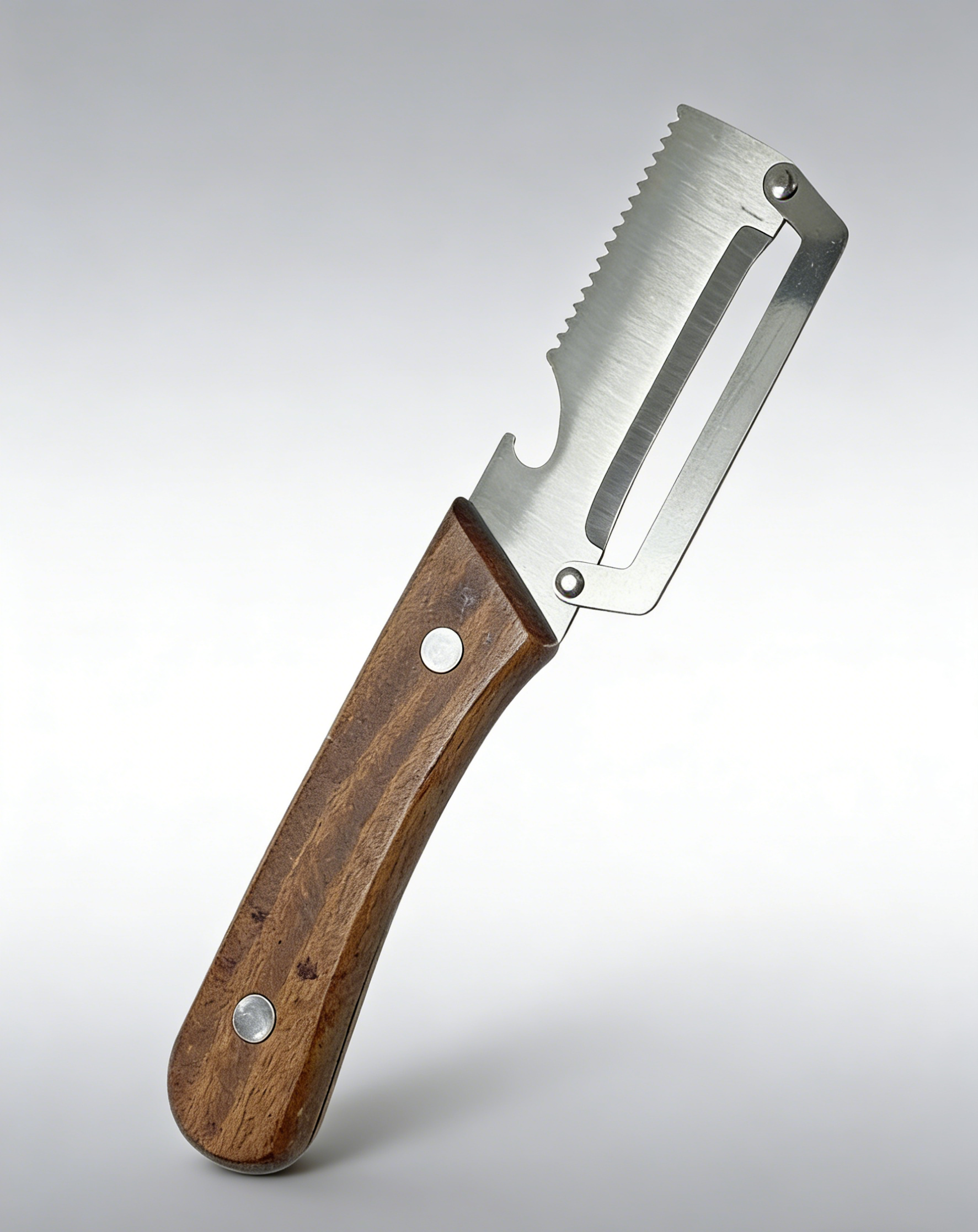 ที่ปอกเปลือกสแตนเลส 304 ไซส์จัมโบ้ หน้ากว้างพิเศษ | มีดปอกมัลติฟังก์ชัน 3-in-1 ปอก/สไลด์/หั่นฝอย | คมกริบ ไม่เป็นสนิม ด้ามจับถนัดมือ