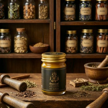 น้ำมันสมุนไพรศักดิ์สิทธิ์ | บาล์มสมุนไพรหายากบรรเทาอาการปวด | สูตรอุ่นซึมลึก | คลายกล้ามเนื้อ คอ บ่า ไหล่ หลัง