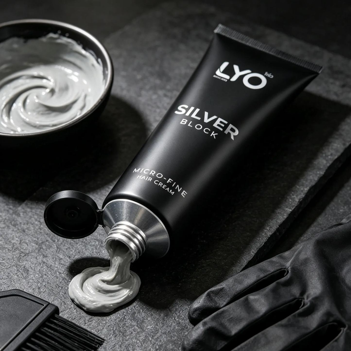 ครีมปิดผมขาว นวัตกรรมแสงปิดหงอก ทางเลือกคนแพ้ยาย้อมผม ไม่ต้องล้างออก | Lyo