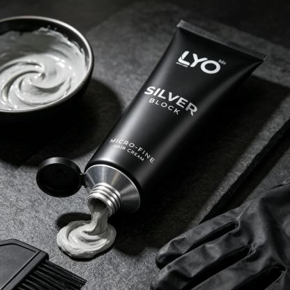 ครีมปิดผมขาว นวัตกรรมแสงปิดหงอก ทางเลือกคนแพ้ยาย้อมผม ไม่ต้องล้างออก | Lyo