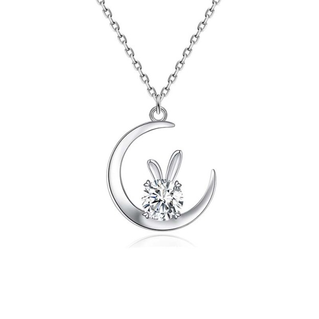 Moon Rabbit Women's Necklace